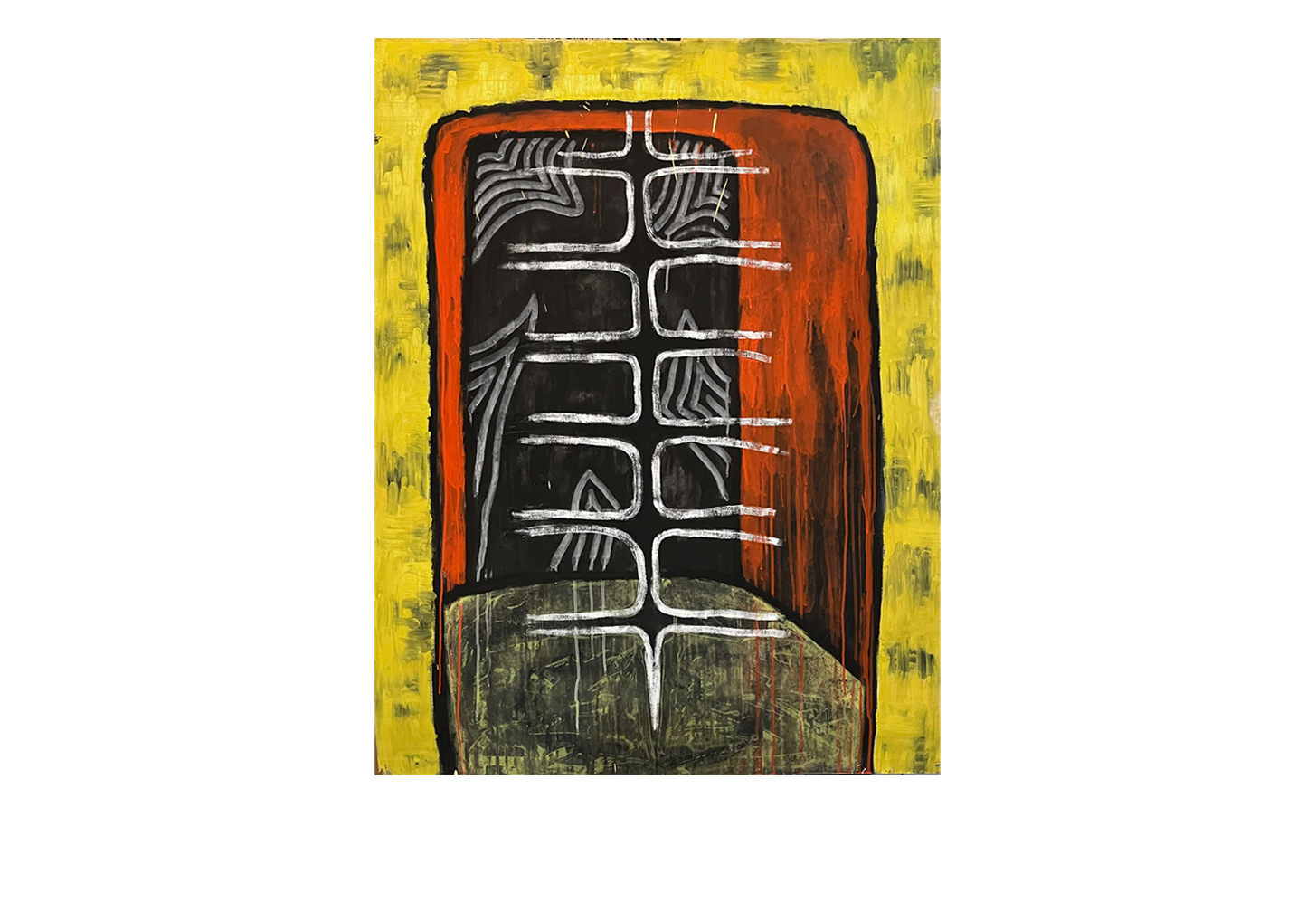 Acrylic on paper